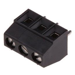 5 pcs - Phoenix Contact MKDS 1/3-3.81 HT BK Series PCB Terminal Block, 3.81mm Pitch, Through Hole Mount, Solder Termination