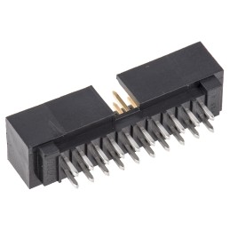 5 pcs - Molex C-Grid Series Straight Through Hole PCB Header, 20 Contact(s), 2.54mm Pitch, 2 Row(s), Shrouded