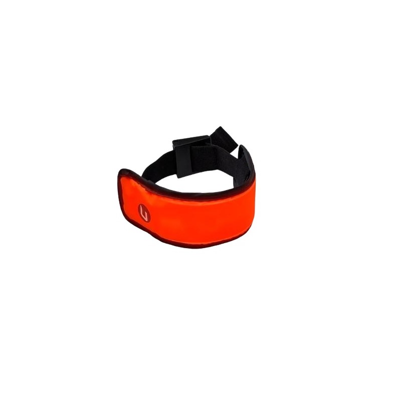 1 pcs - Coast Orange Reusable Fabric Arm Band for Construction Use, Adjustable (Variable)cm Length, One Size