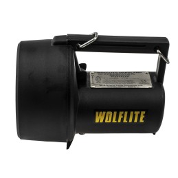 1 pcs - Wolf Safety H-251A ATEX LED Hand Lamp Black - Rechargeable 210 lm