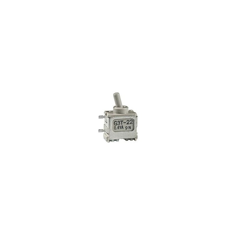1 pcs : G3T22AH - Toggle Switches DPDT ON NONE ON R/A