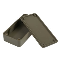 1 pcs - RS PRO Grey ABS General Purpose Enclosure, IP54, Grey Lid, 100 x 50 x 25mm