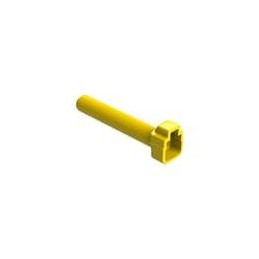 1 pcs : ATM2S-BT-YW - Automotive Connectors Boot 2 Position Plugs, Yellow