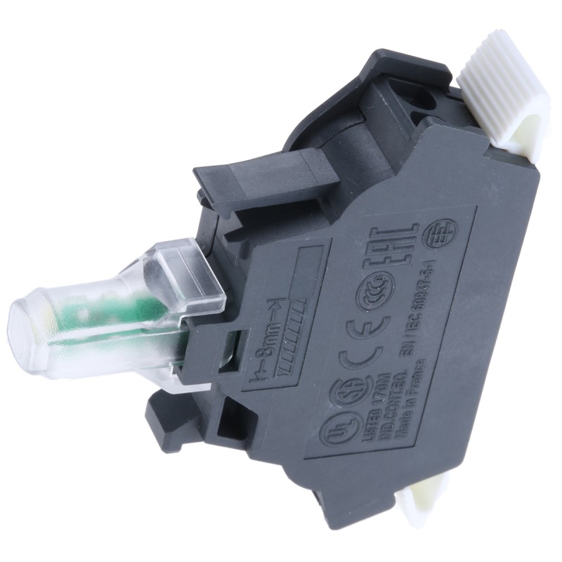 1 pcs - Schneider Electric Harmony XB Series Light Block, 24V ac/dc, White Light