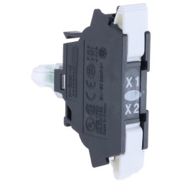 1 pcs - Schneider Electric Harmony XB Series Light Block, 24V ac/dc, White Light
