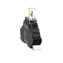 1 pcs - Schneider Electric Harmony XB Series Light Block, 24V ac/dc, White Light