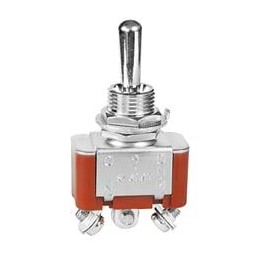 1 pcs : S309T - Toggle Switches SPDT ON-OFF-MOM SCREW LUG