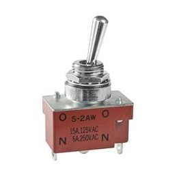 1 pcs : S2AW - Toggle Switches SPDT ON-NONE-ON SOLDER LUG