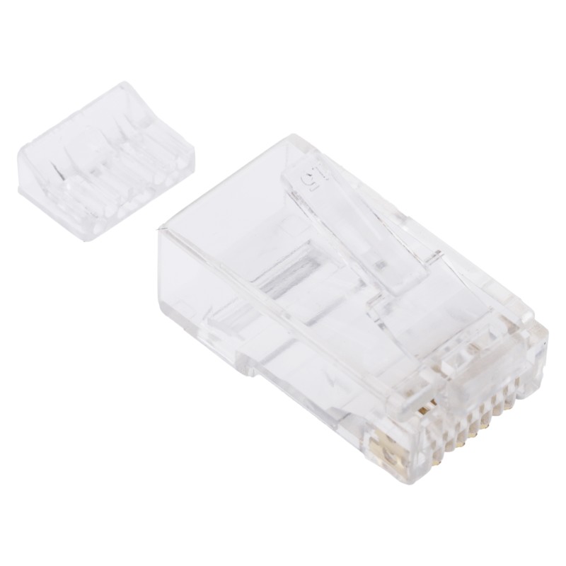 5 pcs - RS PRO Male RJ45 Connector, Cable Mount, Cat6, Cat6a, UTP Shield