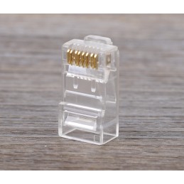 5 pcs - RS PRO Male RJ45 Connector, Cable Mount, Cat6, Cat6a, UTP Shield