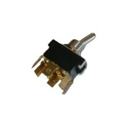 1 pcs : 9201C - Toggle Switches Full Size Power Toggle Switch 20A - 125VAC 3/4HP DPDT ON-NONE-ON, .250' QC, Slow Make/Slow Break