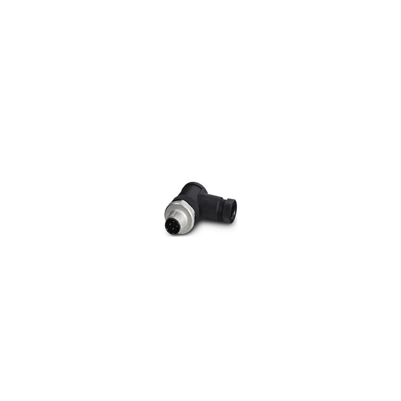 1 pcs : 1681101 - Circular Metric Connectors M12 R/A PLG 4P PG7