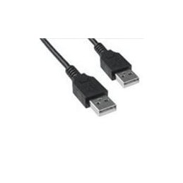1 pcs : 3021060-02M - USB Cables / IEEE 1394 Cables USB 2.0 M TO M STRAT 2M CORD BLACK