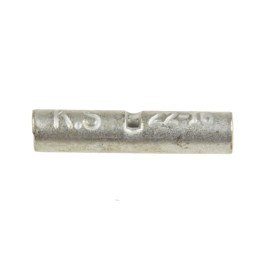 100 pcs - RS PRO Butt Splice Splice Connector, Silver, Tin 0.5 - 1.5 mm², 22 - 16 AWG