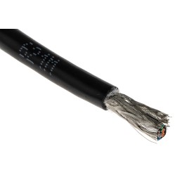 1 Reel of 305 M - Belden Cat5e Ethernet Cable, SF/UTP, Black PUR Sheath, 305m, Flame Retardant