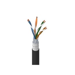 1 Reel of 305 M - Belden Cat5e Ethernet Cable, SF/UTP, Black PUR Sheath, 305m, Flame Retardant