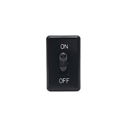 1 pcs : MAAOA-BL/ON-OFF - Toggle Switches 1-pole, ON - None - OFF, 10A/20A 250VAC/125VAC 1/2 HP, Non-Illuminated Toggle Switch w