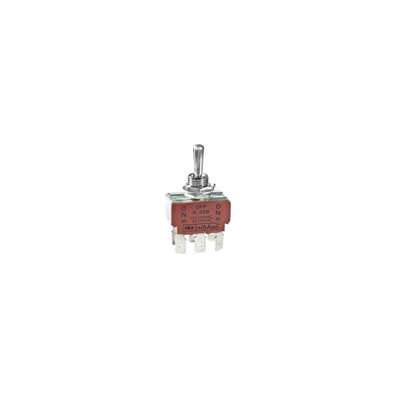 1 pcs : S338F - Toggle Switches Series S Medium/High Capacity