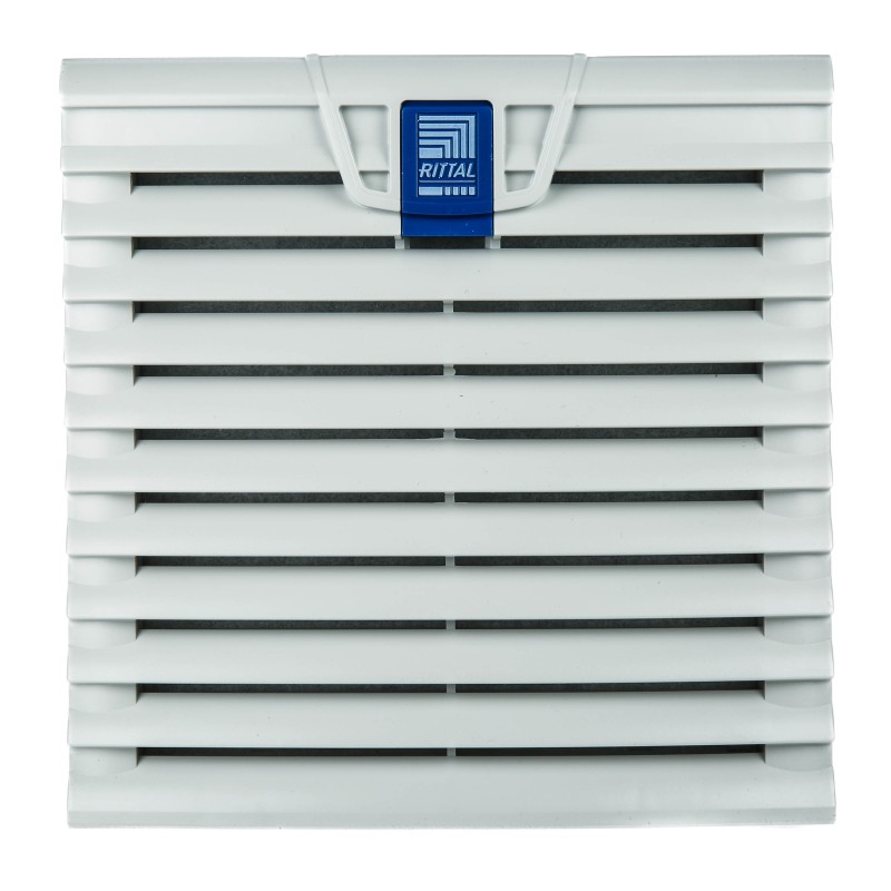 1 pcs - Rittal 3239 Series Filter Fan, 115 V ac, ac Operation, 100m³/h Filtered, 120m³/h Unimpeded, IP54, 204 x 204mm