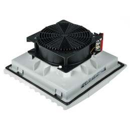 1 pcs - Rittal 3239 Series Filter Fan, 115 V ac, ac Operation, 100m³/h Filtered, 120m³/h Unimpeded, IP54, 204 x 204mm