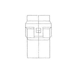 1 pcs : 71296030 - Automotive Connectors CONN 3P TLC NAT