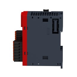 1 pcs - Schneider Electric Modicon M221 Series Safety Module for Use with TM2xx PLC, Voltage, Relay