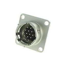 1 pcs : JRC16BR-14P(71) - Standard Circular Connector REC 14POS PIN SILVER