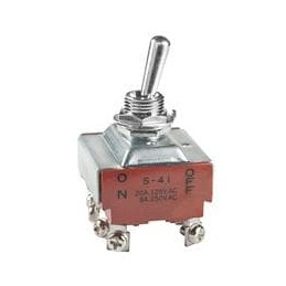 1 pcs : S41T - Toggle Switches 4PST ON-NONE-OFF SCREW LUG