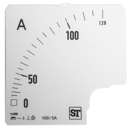 1 pcs - Sifam Tinsley For Use With 96 x 96 Analogue Panel Ammeter