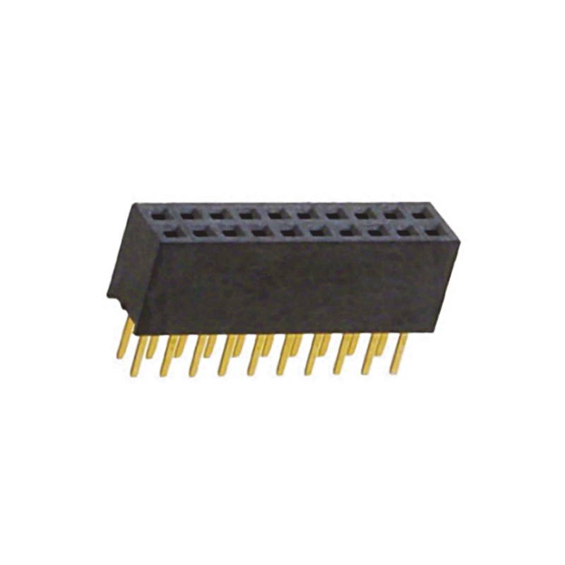 5 pcs - Amphenol Communications Solutions MINITEK Series Straight Through Hole Mount PCB Socket, 20-Contact, 2-Row, 1.27mm