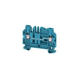 1 pcs : 2892660000 - DIN Rail Terminal Blocks W2C 4 FT BL