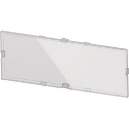 1 pcs - Italtronic Transparent Polycarbonate Front Panel, for Use with Modulbox XTS
