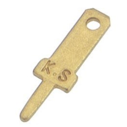 100 pcs - RS PRO Male Spade Connector, PCB Tab