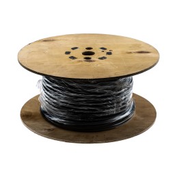 1 Reel of 50 M - RS PRO Black 35 mm² Hook Up Wire, 7/2.52 mm, 50m
