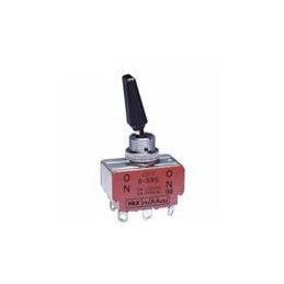 1 pcs : S339R - Toggle Switches DPDT ON-OFF-(ON) SOLDER LUG