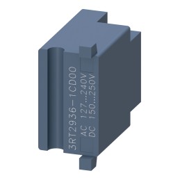 1 pcs - Siemens Surge Protector, 24 - 48 V ac, 24 - 70V dc, Clip-On Mount