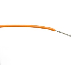 1 Reel of 500 M - RS PRO Orange 0.75 mm² Hook Up Wire, 24/0.2 mm, 500m, PVC Insulation