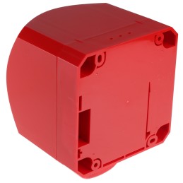 1 pcs - Klaxon PNC Series Red Sounder Beacon, 10 - 60 V dc, IP66, Side Mount, 116dB at 1 Metre