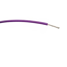 1 Reel of 500 M - RS PRO Purple 0.75 mm² Hook Up Wire, 24/0.2 mm, 500m, PVC Insulation
