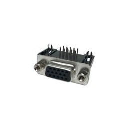 1 pcs : K66X-E15S-N - D-Sub High Density Connectors HD15 F/M GR BRKT