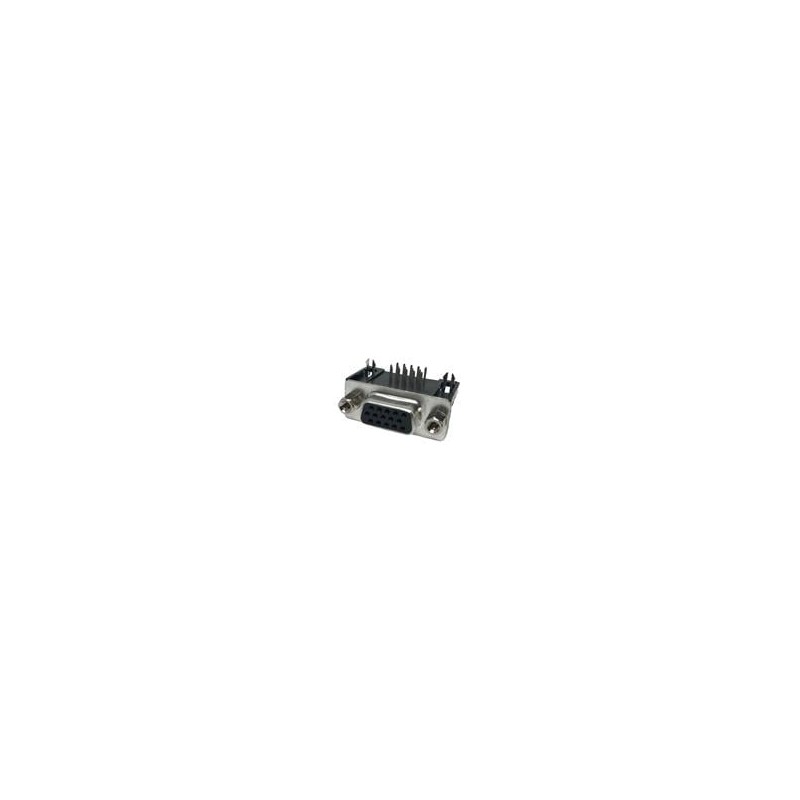 1 pcs : K66X-E15S-N - D-Sub High Density Connectors HD15 F/M GR BRKT