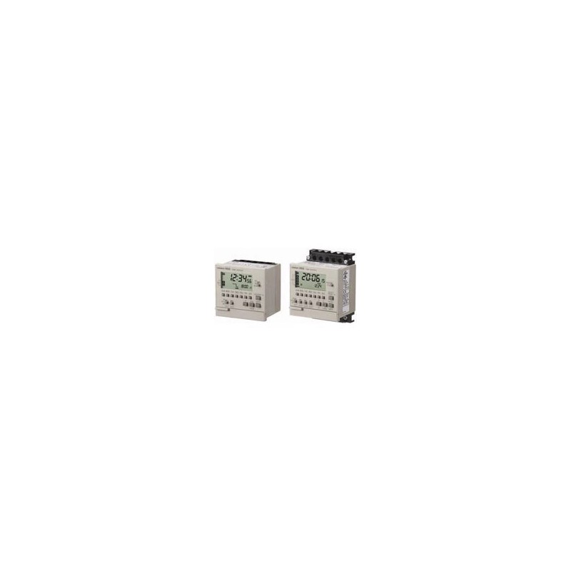 1 pcs - Omron Digital DIN Rail Time Switch 100 - 240 V ac, 2-Channel