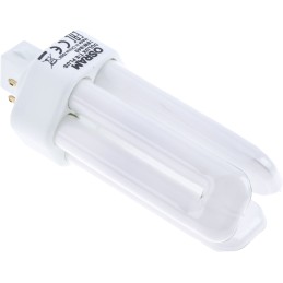 1 pcs - GX24q DULUX Triple Tube Shape CFL Bulb, 18 W, 4000K, Cool White Colour Tone