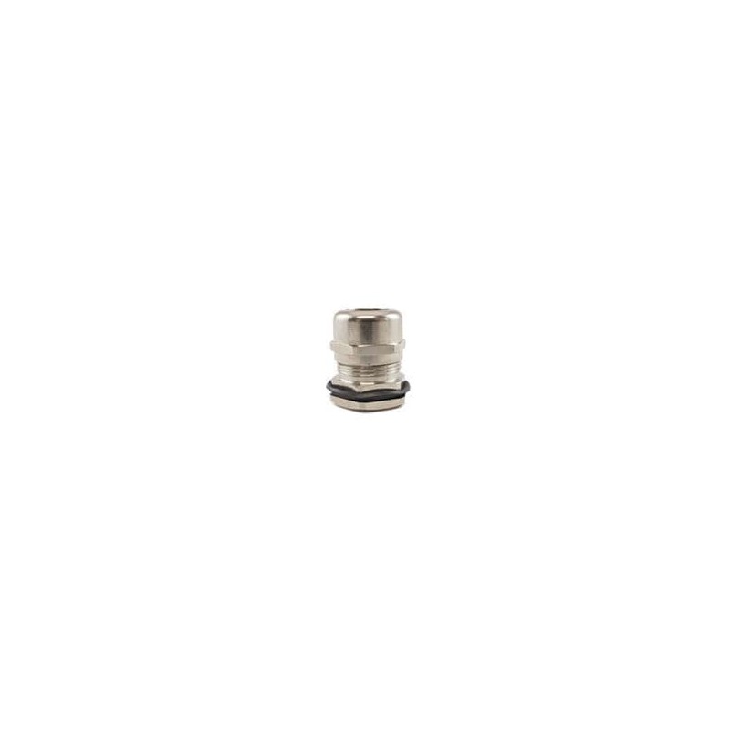 1 pcs : MPG9 NC080 - Cable Glands, Strain Reliefs & Cord Grips 12MM PG9 METAL, SOLD PER PIECE