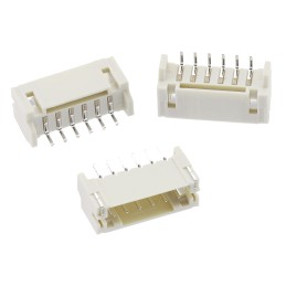 5 pcs - Wurth Elektronik WR-WTB Series Straight Surface Mount PCB Header, 5 Contact(s), 2.0mm Pitch, 1 Row(s), Shrouded