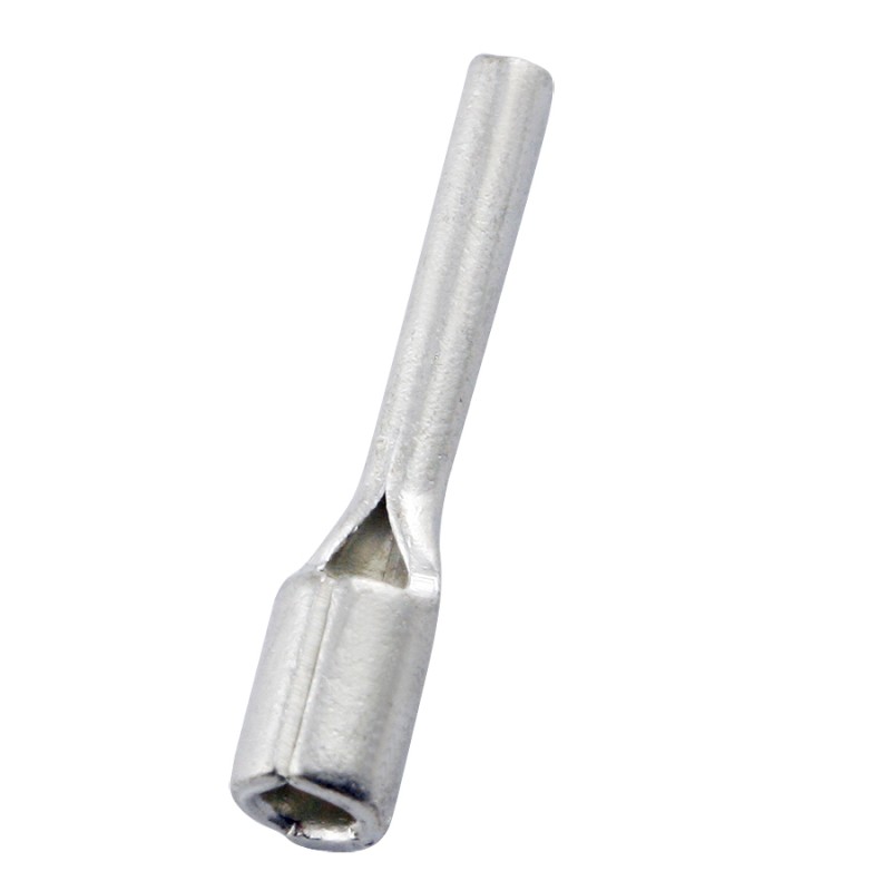 100 pcs - RS PRO Crimp Pin Connector, 0.5mm² to 1.5mm², 22AWG to 16AWG, 1.9mm Pin Diameter, 12mm Pin Length