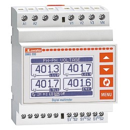 1 pcs - Lovato 1, 2, 3 Phase LCD Energy Meter