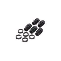 1 pcs : ACC-WLB72-CSR-5 - Cable Glands, Strain Reliefs & Cord Grips Nylon Cable Strain Relief Fitting for WLB72 (5 pack), 1/2 NP