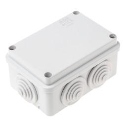 1 pcs - ABB Grey Thermoplastic Junction Box, IP55, 50 x 105 x 70mm