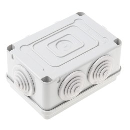 1 pcs - ABB Grey Thermoplastic Junction Box, IP55, 50 x 105 x 70mm